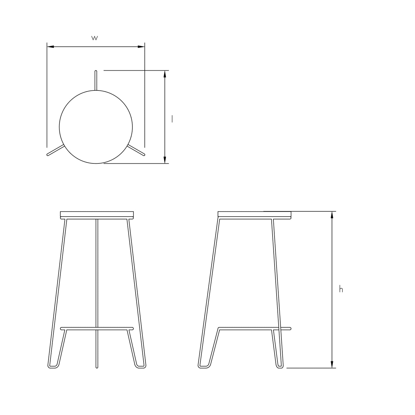 Halo Bar Stool